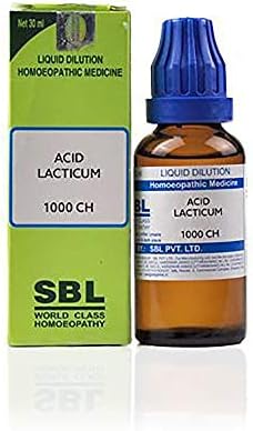 Diluição de lacticum de ácido sbl 1000 CH