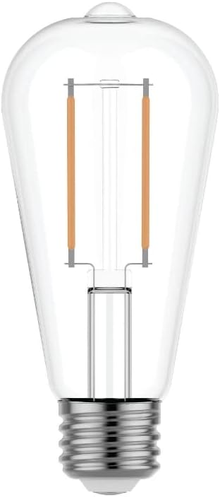 GE Refresh LED vintage de 60 watts equivalente à luz do dia lâmpada decorativa diminuída