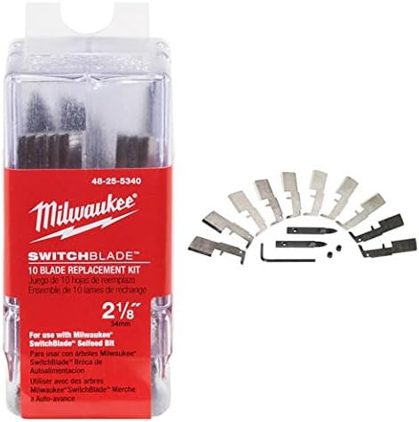 Milwaukee 48-25-5320 1-3/8 polegadas 10 kit de substituição de lâminas