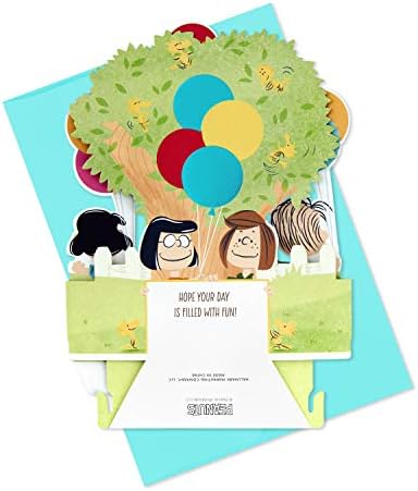 Hallmark Paper Wonder Peanuts Pop -Up Birthday Card