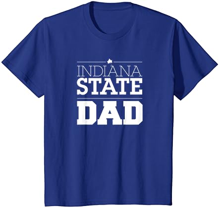 T-shirt de pai da Universidade Estadual de Indiana