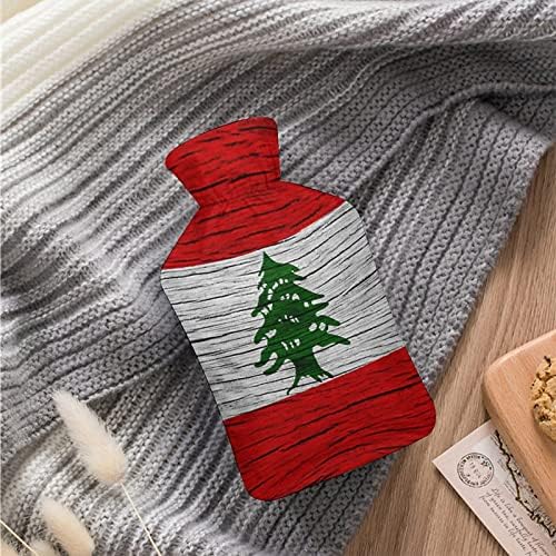 Textura de madeira do Líbano Libanese Water Bottles Sagre