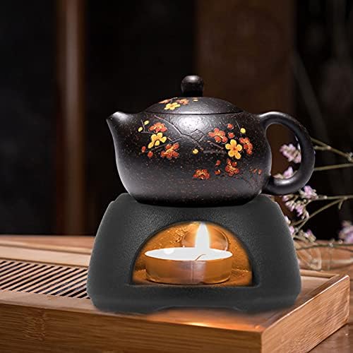 Hemoton Bule mais quente mais quente do chá para a base de tupot Base Base de prato à prova de calor Ferramentas de aquecimento para ferro aço inoxidável de ferro fundido de vidro e ferramenta quente de bule de cerâmica