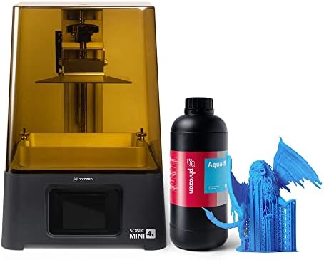 Frozen Sonic Mini 4K 3D Pacote de impressora com Phrozen Aqua Blue Resin 1kg