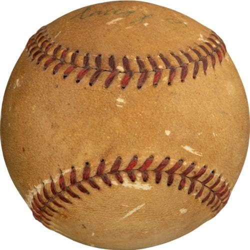 Jim Thorpe Single assinado Autografed League Baseball com PSA DNA COA - Bolalls autografados