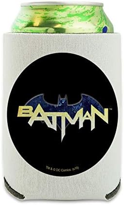 Logotipo do Batman LAN LAPER - Drink Huve Huve Hugger Isulador dobrável - Suporte isolado de bebida