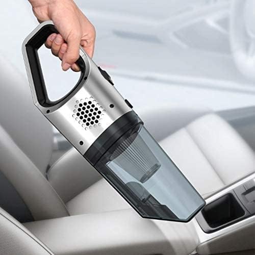 Yirenzui Wireless Car Cleaner 4500pa Power forte 120W Vacados portáteis de automóveis limpos para carro ou casa compacta e fácil de usar sucção forte, melhor eficiência de sucção e limpeza mais fácil