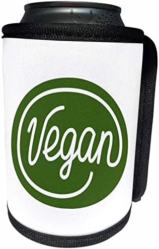 Presente engraçado de 3drose vegan para cesta de presentes veganos - enrolamento de garrafa mais fria