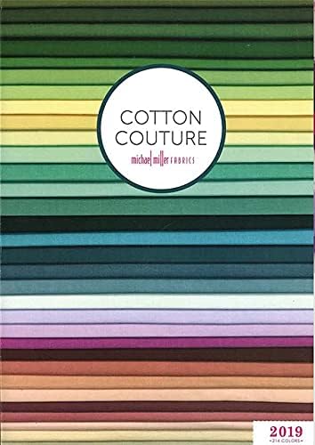 Michael Miller Cotture Couture Swatch Card-214 Colors, multi