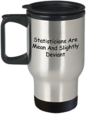 Coffee de caneca estatística de capa de viagem Melhor Estatísticos Únicos Estatísticos Cuple