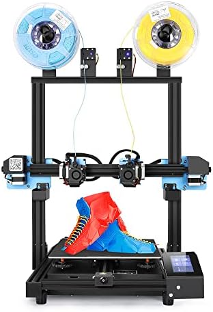 SoVol 3D SV04 IDEX 3D Impressora, Independent Dual Extrusora 3D Impressora com todo o Metal Direct Direct Direct 32 bits Silent