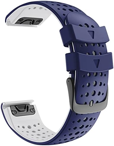 Ahgdda Sport Silicone Watch Band Wrist Screp para Garmin Fenix ​​7 6 6 Pro Fenix ​​5 Forerunner 935 945 EasyFit Redução rápida