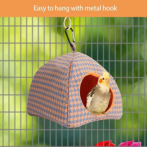 Kwerdas Bird Nest House pendurada na cama de pássaro para hamster pequeno papagaio médio conure periquidato periquito periquito