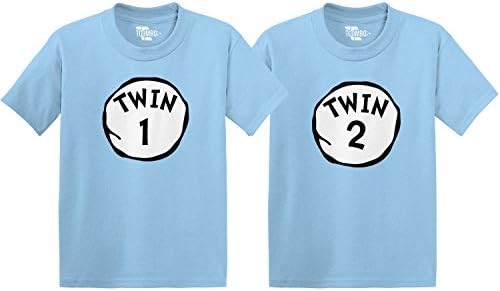 Twin 1 & Twin 2 Toddler/Infant T-Shirt 2 pacote