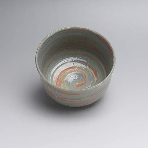 Matcha Chawan Teabowl feito por Komei Koto. Hagiware, cerâmica japonesa amassa.