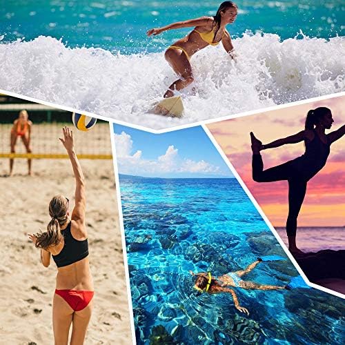 Sapatos de água de Voaryisa para mulheres e homens seco de nadar rápido Sapatos de praia para surf ao ar livre Yoga Exercício