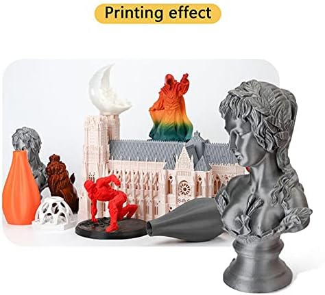 Filamento da impressora 3D de Faruta 1kg, PLA+ filamento 1,75 mm, ácido polilático com tenacidade-laranja atualizada