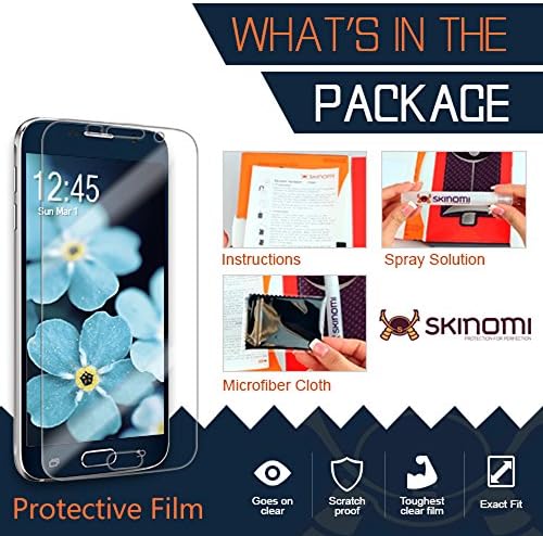 Protetor de pele de corpo inteiro Skinomi compatível com o Acer Switch One 10 Techskin Cobertura completa Clear HD Film