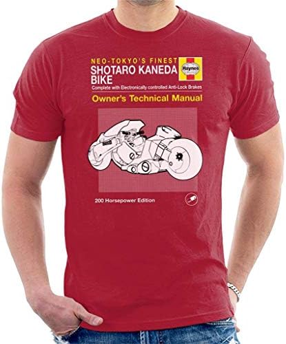 Shotaro Kaneda Bike Haynes Manual Akira Men's T-Shirt