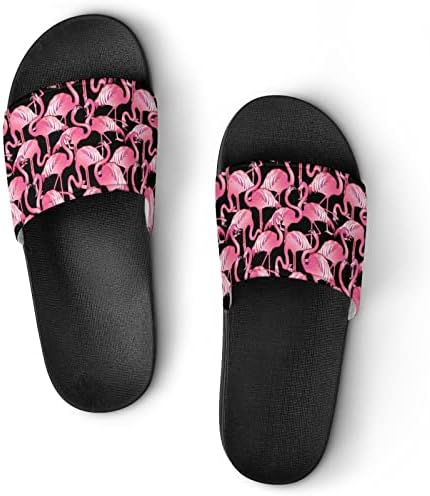 WeedKeycat Cute Flamingo Aqua Slides Sandal Beach Thong Shops For Men Mulher House Pool Travel Pvc