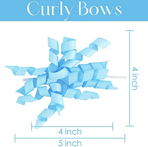 Aimudi Blue Clear Curly Baws 4 Baby Shower Curly Gift Gosta