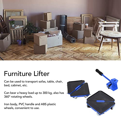 Mobiliários Mover, Móveis de design ergonômico Lifting Wide Application Labor de trabalho para obter a mesa azul