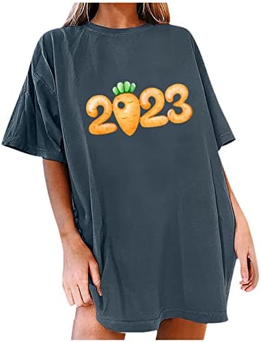 Camiseta de blusa de gola de tripulação do outono para meninas 2023 Roupas moda de manga curta Blusa do brunch de manga curta N8 N8