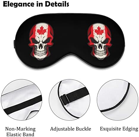 Canadá Skull Skull Sleeping Eye Máscara Sombra com Seça Ajustável