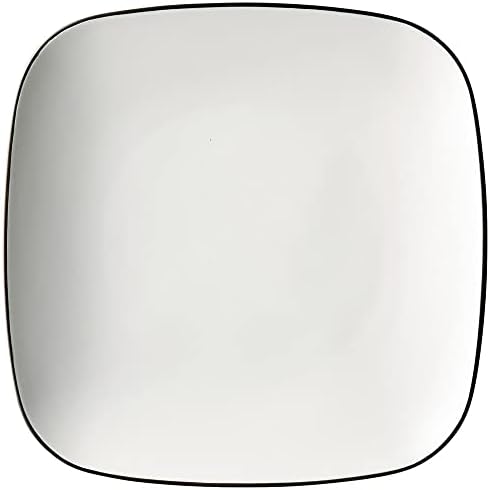 セトモノホンポ Colole W Placa quadrada [10,2 x 10,2 x 1,5 polegadas] | Western Tabelware