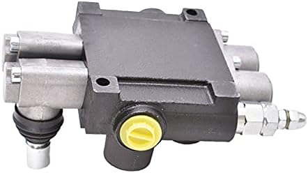 Válvula de controle hidráulico de spool de 2 lata 2 válvula monobloco de controle duplo de ação com carregador de trator,