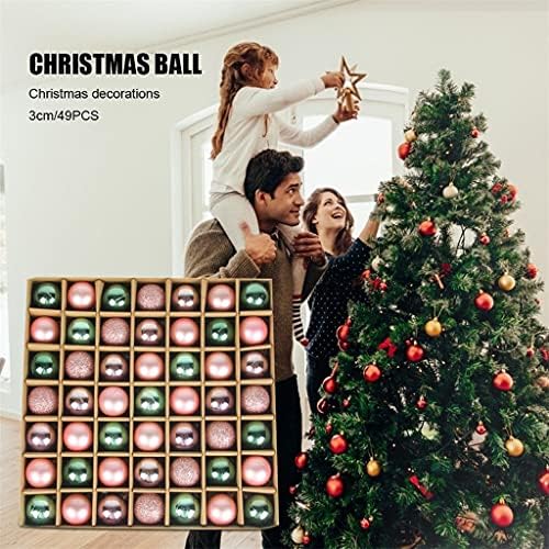 GFDFD Ball Glitter pendurado bola em casa festa pingente decoração de árvore de natal ornamentos de bola presente de natal decoração