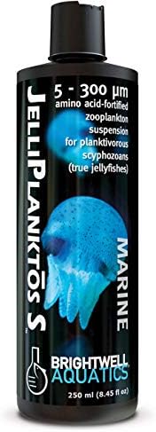 Brightwell Aquatics Jelliplanktos-S Food Zooplâncton para Scyphozoans Planktívoros, 250ml, JPSS250