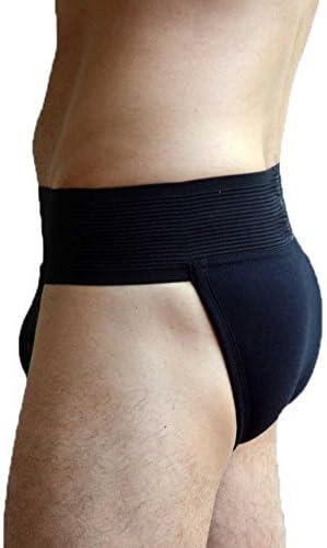 Apoiador do WMX Gym Cotton Back coberto com copo de bolso atlético Fit Brief Pack 2