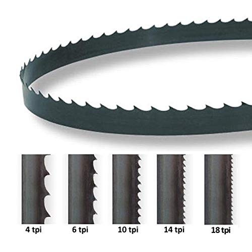 2pcs Bandsaw Blades 2490mm 2240mm 4 6 14 TPI para 6,5 ​​9,5 13mm de largura de largura SAW Blade Ferramentas de madeira