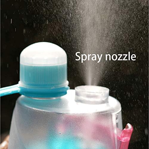 LOIOFOE Spray Watter Bottle Multifuncional Spray Refrigeração Kettle/Spray Cold Spray Squeeze Sport Sports Water Bottle, 500ml