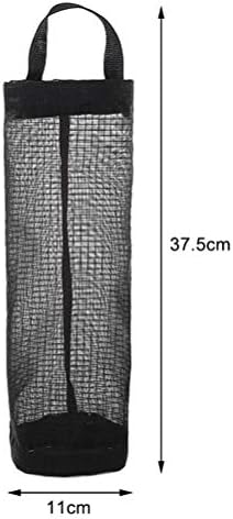 2 pacotes Plástico Saco Plástico, Suporte de Bacha de Mercearia Sacos de Lixeira Organizador Malha pendurada Distribuidores