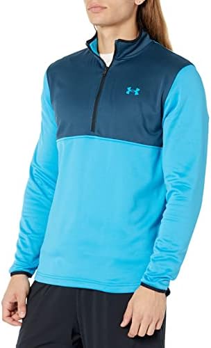 Under Armour Men Fleece Colorblock ½ camiseta zip