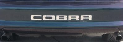 Peles do sistema 1996-98 e 01 Ford Mustang Cobra traseiro Vinil insere cartas de decalques - 56 cores para escolher entre