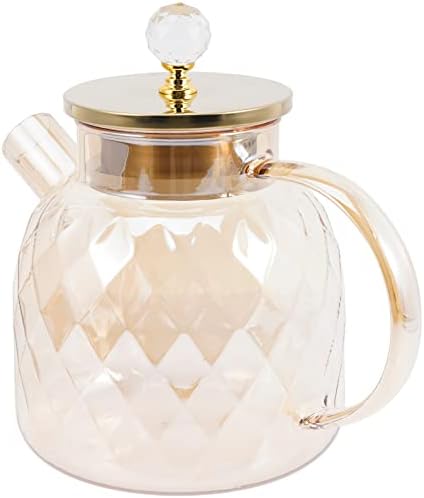 YARNOW Water jitadores jarros de vidro Diamante Dispensadores de café com jarra de água fria jarra de chá gelado arremessador arremessador