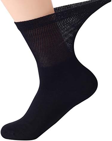 Mulheres de Zando Men meias de tornozelo meias longas meias não vinculativas meias de caminhada meias atléticas meias sem costura meias de bambu