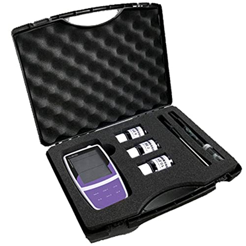 Kit portátil de medidor de pH com -2 a 20 pH Porta USB automática 1 a 5 pontos Calibração