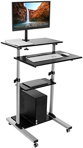 MONTAGEM! Mobile Stand Up Desk/Altura