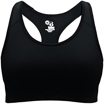 Sports Performance Girls & Womens Bra Top Top Wicking Stretch Body Fit, 7 cores