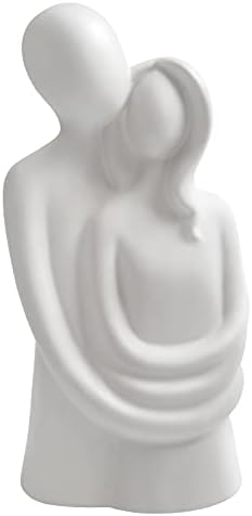Notakia abraçando esculturas de casas decoração de casa Modern Romantic Love estátua para decorações de desktop de estantes de estantes