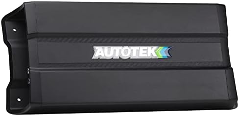 Autotek MM-3025.4D Máquina média de 3000 watts, amplificador compacto de freio, 4 canais