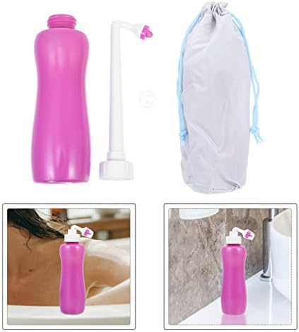 Kit de limpeza anal de limpeza de Douche vaginal Beavorty com bolsa de banheiro de banheiro Base Bidê de Bidê de Bidê por