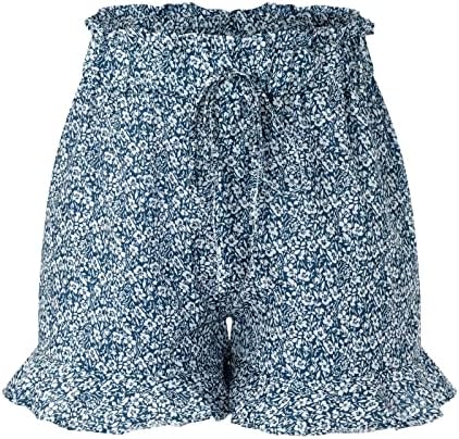 Shorts shorts Seaintheson para mulheres caminhando para caminhadas atléticas shorts casuais de mulheres elásticas altas no verão