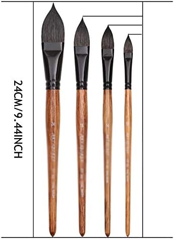 UXZDX CuJux Oval Artista aquarela Binche Brush Art Brush Brush Painting cane