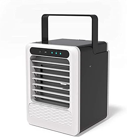 ISOBU LILIANG-- Coolers evaporativos pretos três em um mini ar condicionado portátil, ar condicionado doméstico, ar condicionado, ventilador, umidificador, desamidificador de desktop de escritório em casa bmzdlfj-1