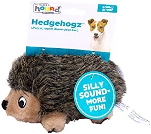Exterior Hedgehogz Plush Dog Toy, pequeno